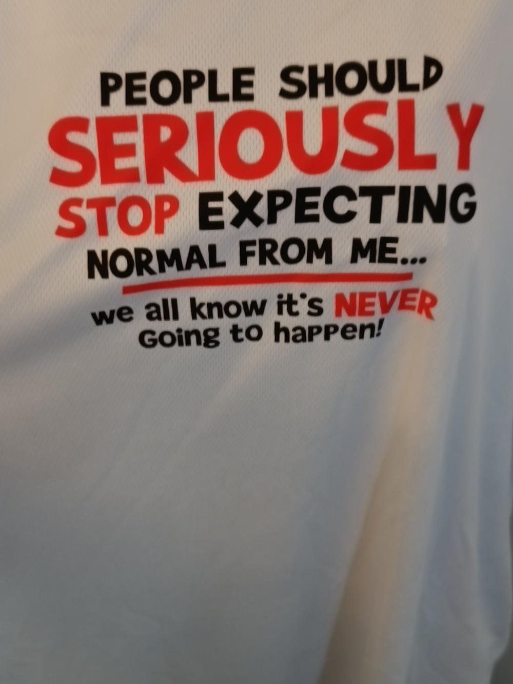 Funny Mens T-Shirt - 'People Should Seriously' New 4XL